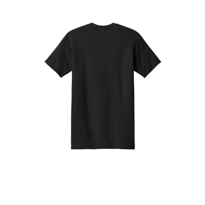 Next Level Apparel Ideal Jersey Tee — Black (Back)