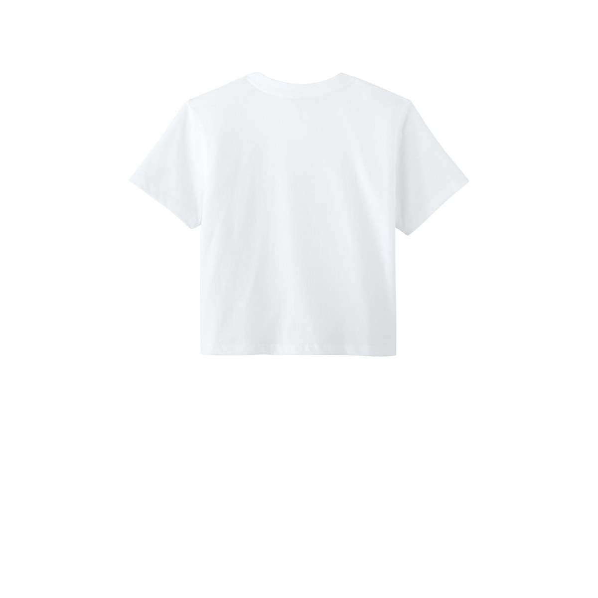 Women’s Heavyweight Boxy Tee — White (Back)