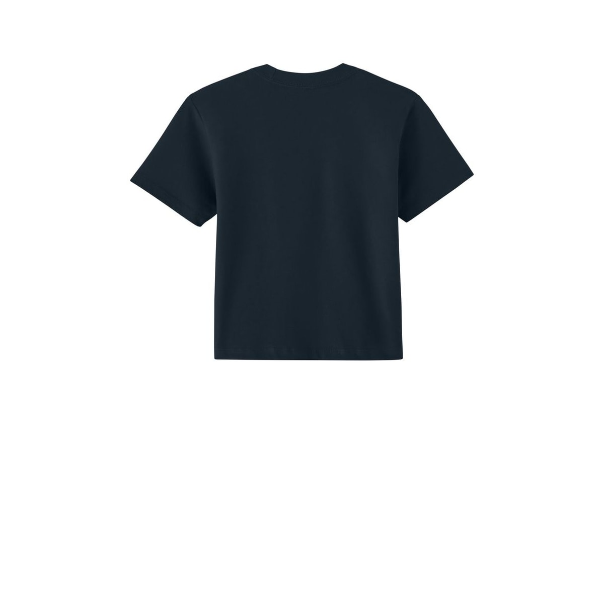 Women’s Heavyweight Boxy Tee — Midnight Navy (Back)