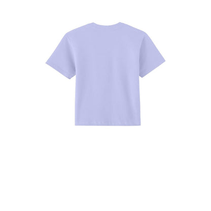 Women’s Heavyweight Boxy Tee — Lavender (Back)