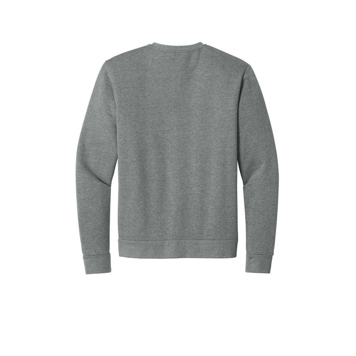 Next Level Apparel Adult Malibu Crewneck Sweatshirt — Heather Gray (Back)