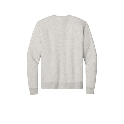 Next Level Apparel Adult Malibu Crewneck Sweatshirt — Oatmeal (Back)