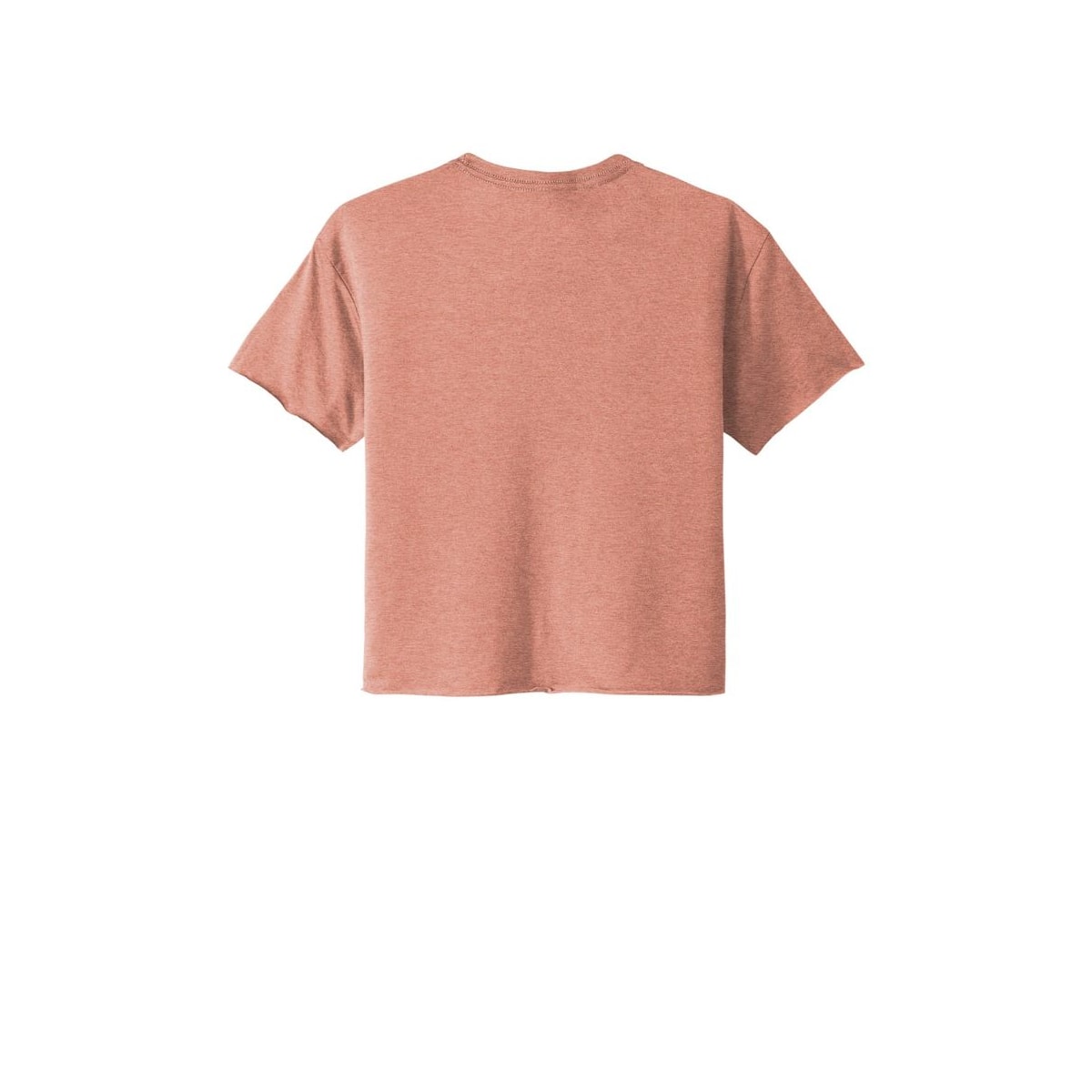 Next Level Apparel Women's Festival Cali Crop Tee — Desert Pink (Back)