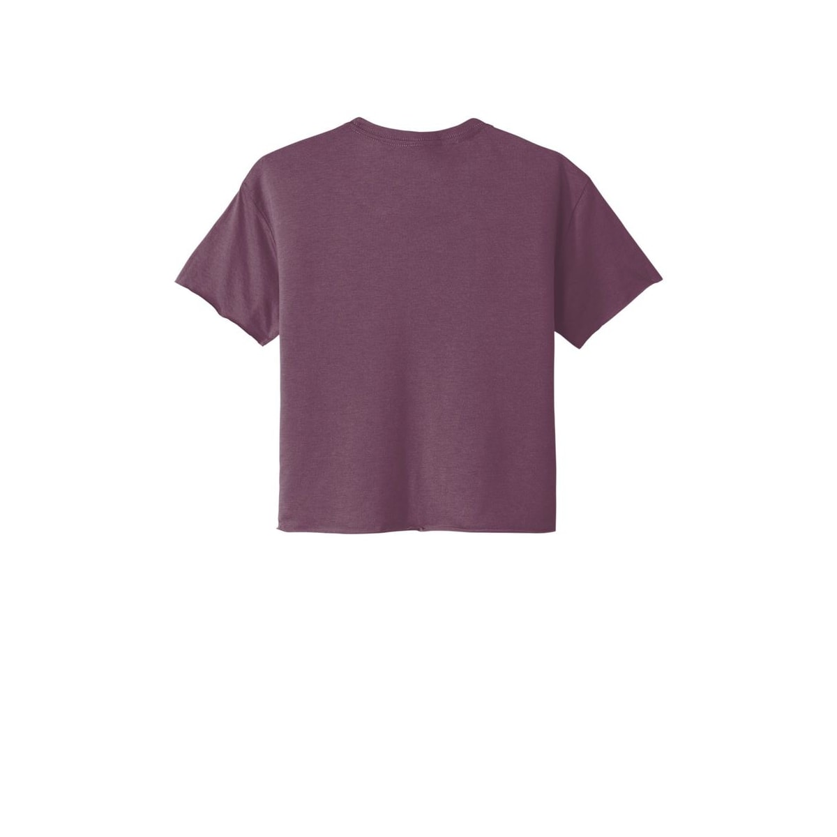 Next Level Apparel Women's Festival Cali Crop Tee — Shiraz (Back)