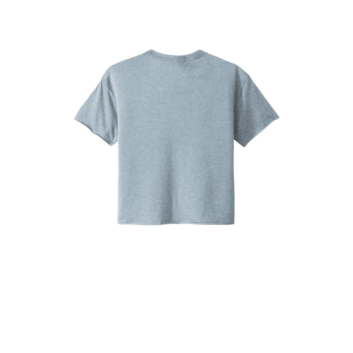 Next Level Apparel Women's Festival Cali Crop Tee — Stonewash Denim (Back)