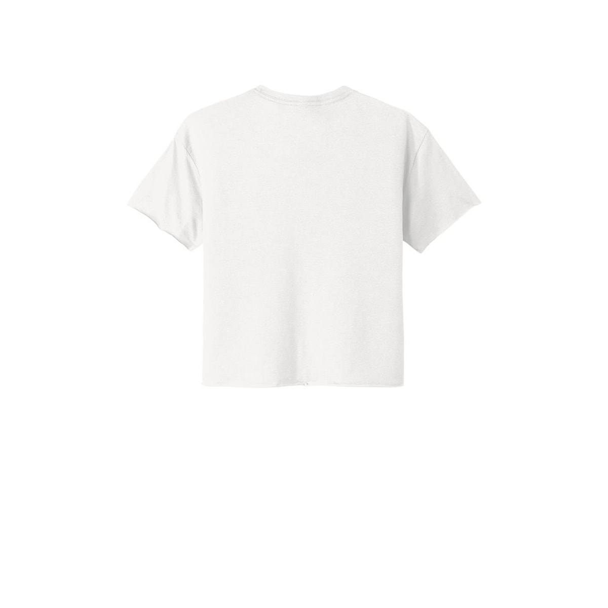 Next Level Apparel Women's Festival Cali Crop Tee — White (Back)