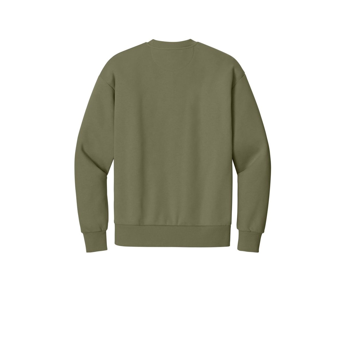 Next Level Apparel Heavyweight Sweatshirt — Light Olive (Back)