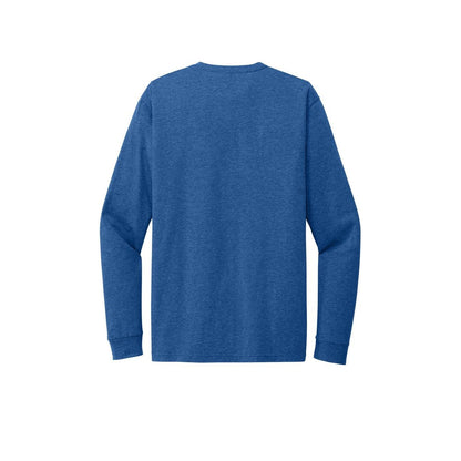 Next Level Apparel Adult CVC Long Sleeve Tee — Royal (Back)