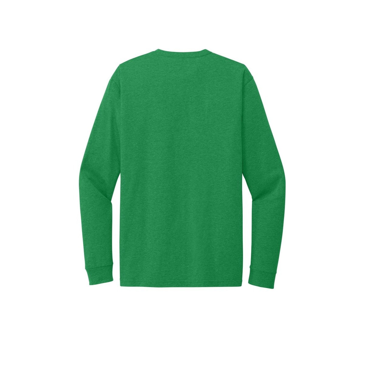 Next Level Apparel Adult CVC Long Sleeve Tee — Kelly Green (Back)