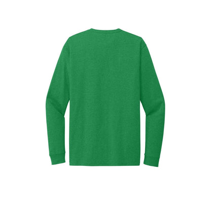Next Level Apparel Adult CVC Long Sleeve Tee — Kelly Green (Back)