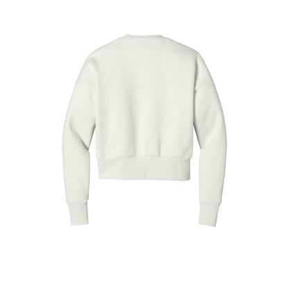 Next Level Apparel Women's Heavyweight Sweatshirt — Bone (Back)