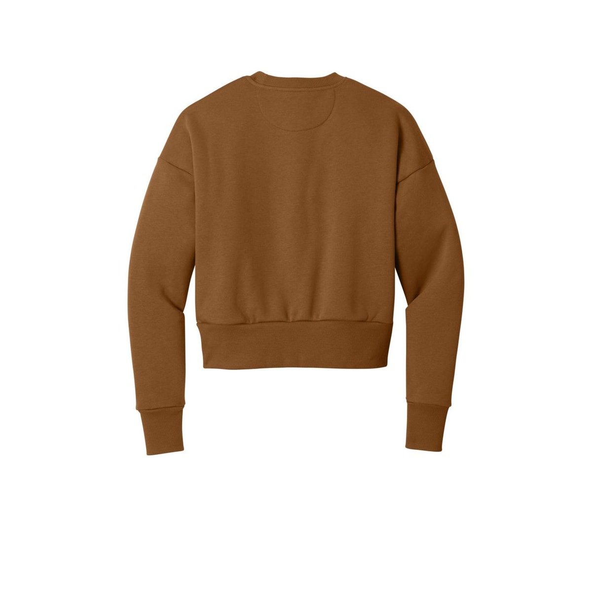 Next Level Apparel Women's Heavyweight Sweatshirt — Clay (Back)