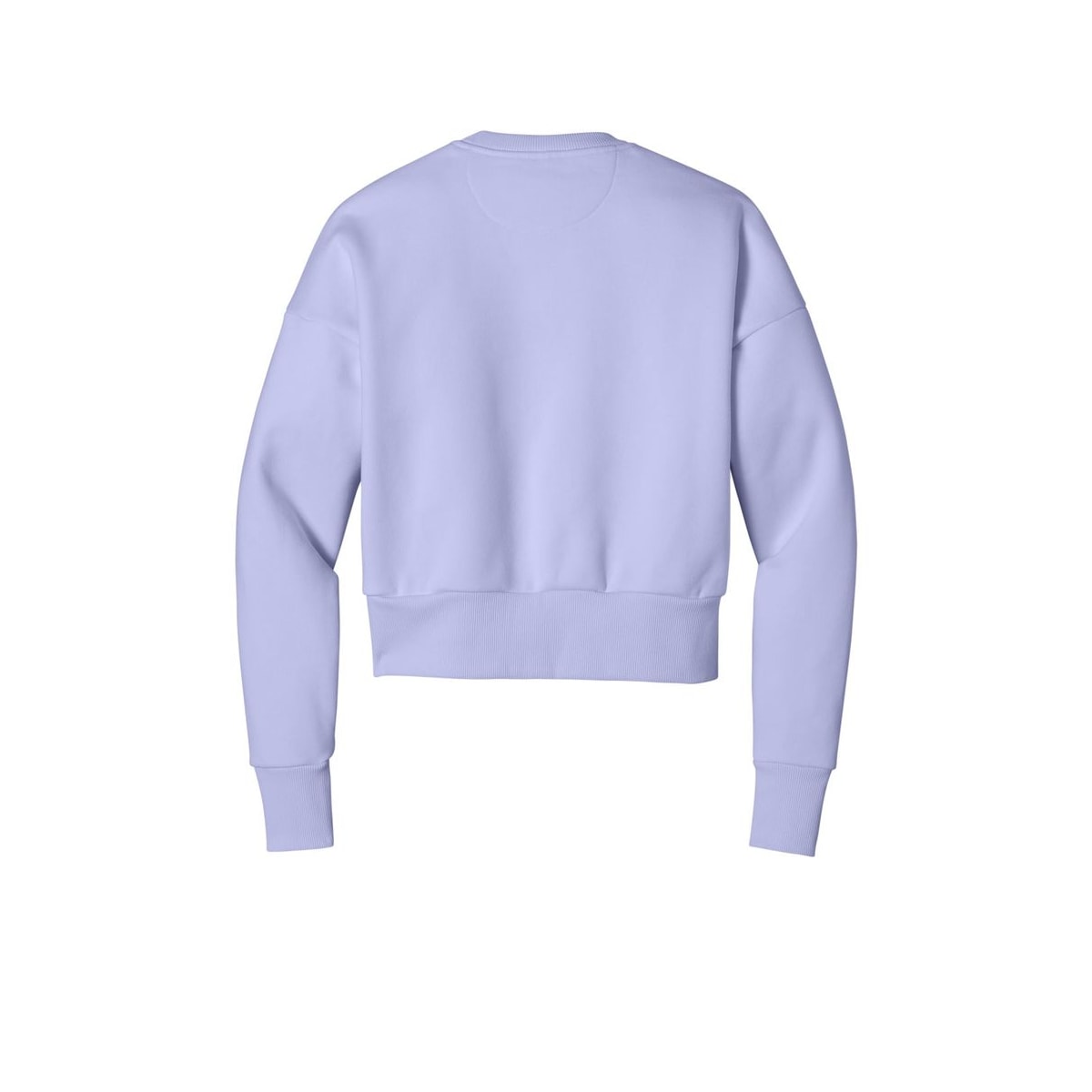 Next Level Apparel Women's Heavyweight Sweatshirt — Lavender (Back)