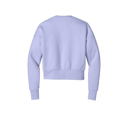 Next Level Apparel Women's Heavyweight Sweatshirt — Lavender (Back)