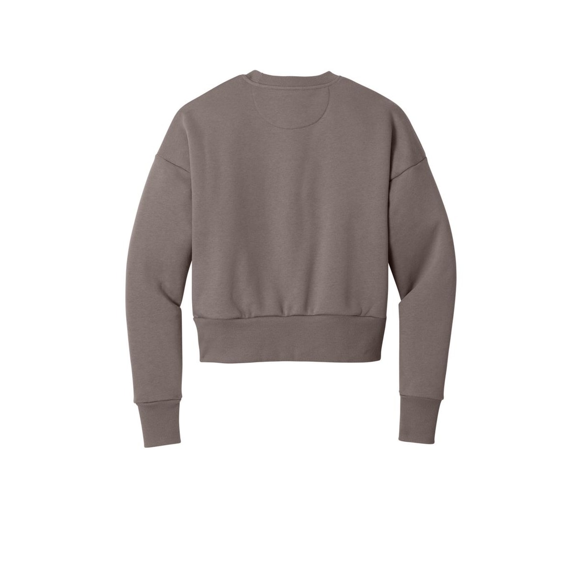 Next Level Apparel Women's Heavyweight Sweatshirt — Shiitake (Back)