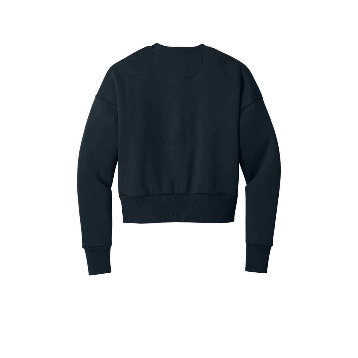 Next Level Apparel Women's Heavyweight Sweatshirt — Midnight Navy (Back)