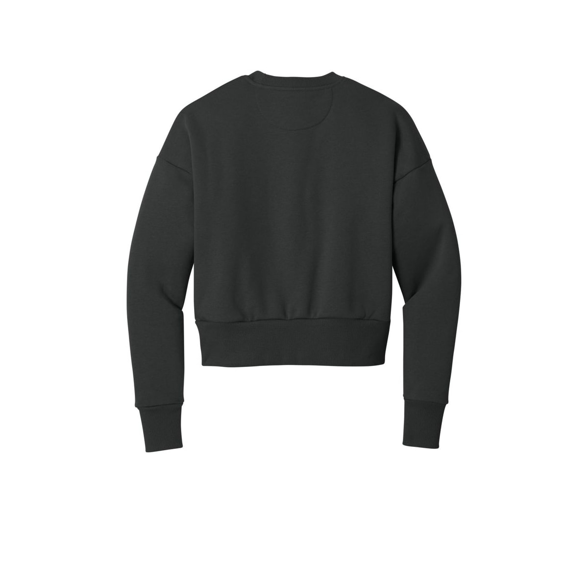 Next Level Apparel Women's Heavyweight Sweatshirt — Graphite Black (Back)
