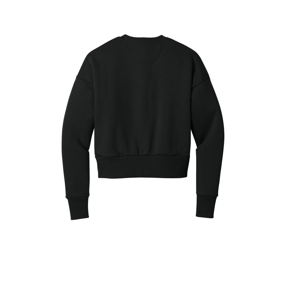 Next Level Apparel Women's Heavyweight Sweatshirt — Black (Back)