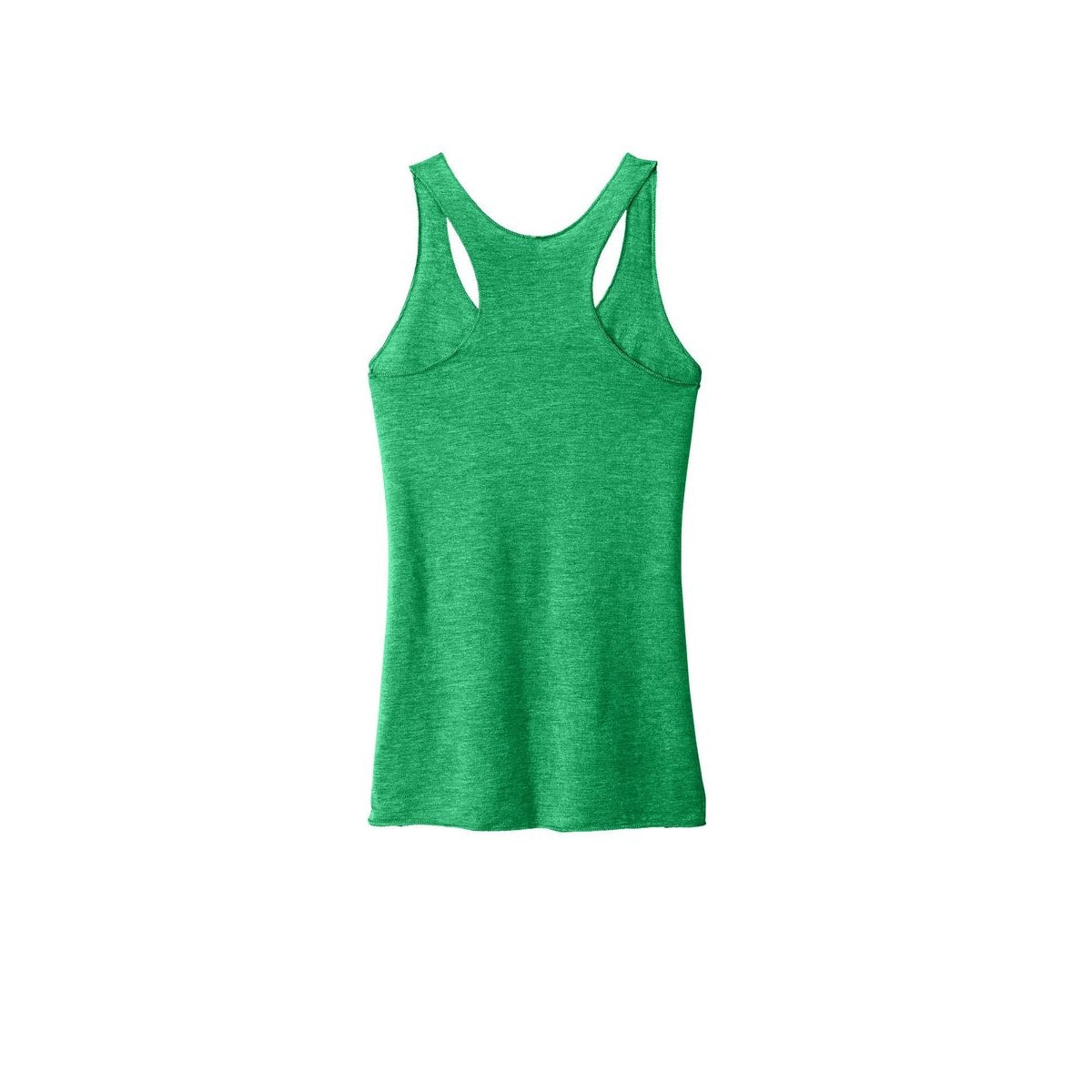 Next Level Apparel Women's Tri-Blend Racerback Tank — Envy (Back)