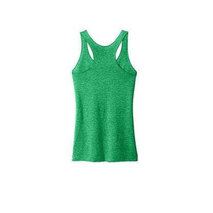 Next Level Apparel Women's Tri-Blend Racerback Tank — Envy (Back)