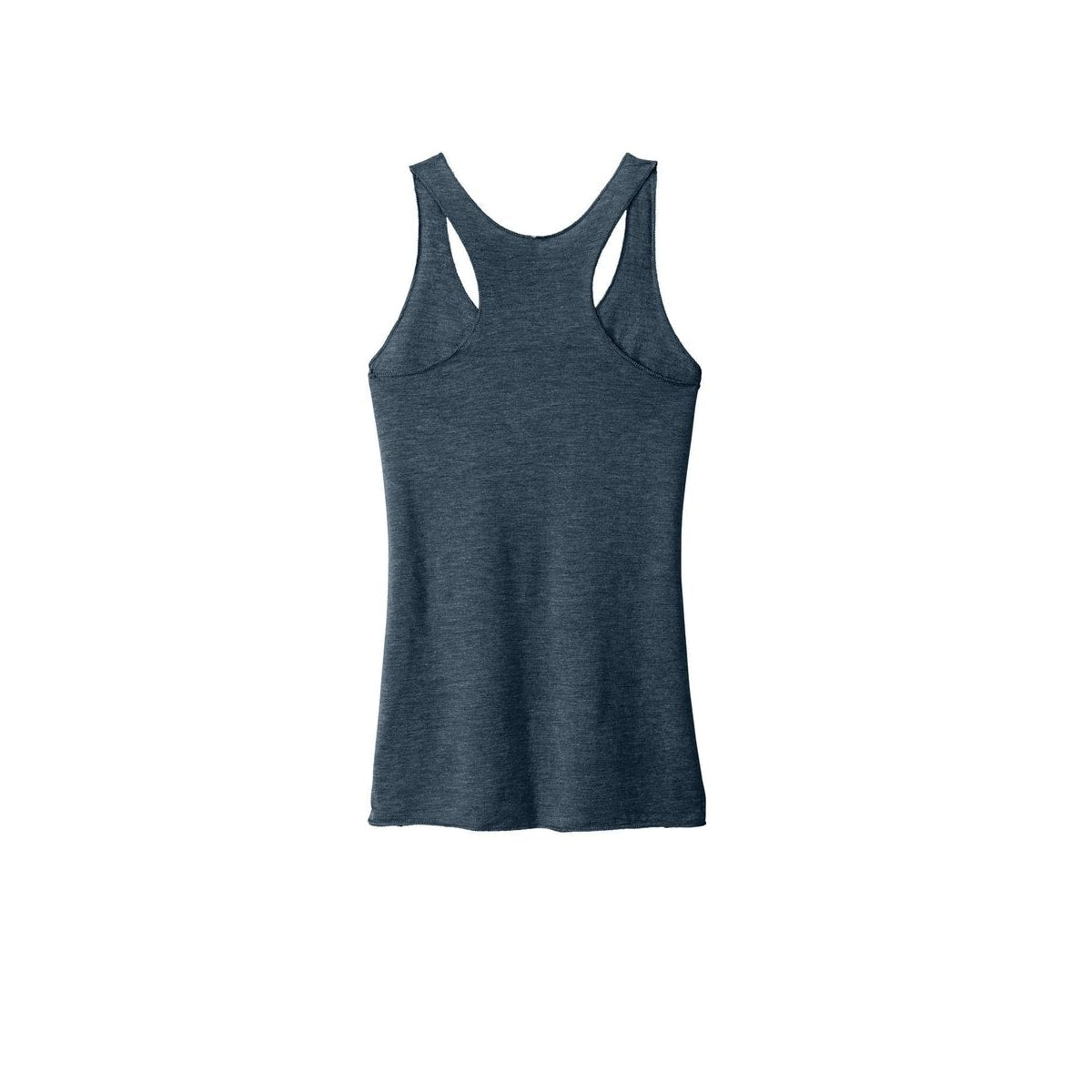 Next Level Apparel Women's Tri-Blend Racerback Tank — Indigo (Back)