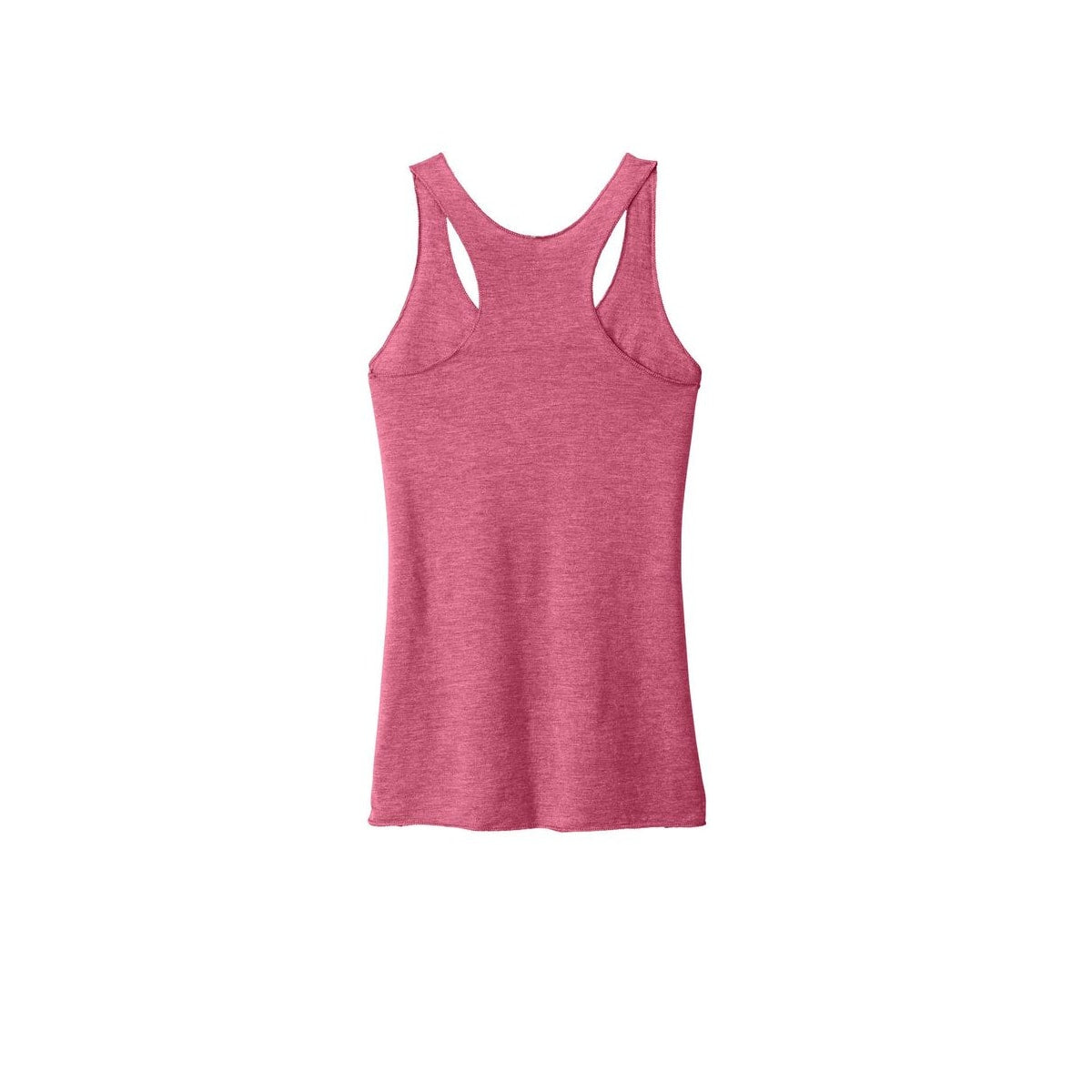 Next Level Apparel Women's Tri-Blend Racerback Tank — Vintage Pink (Back)