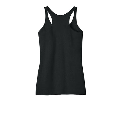 Next Level Apparel Women's Tri-Blend Racerback Tank — Black (Back)