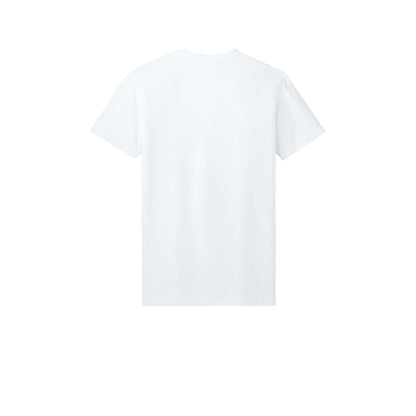 Next Level Apparel Cotton Pocket Tee — White (Back)