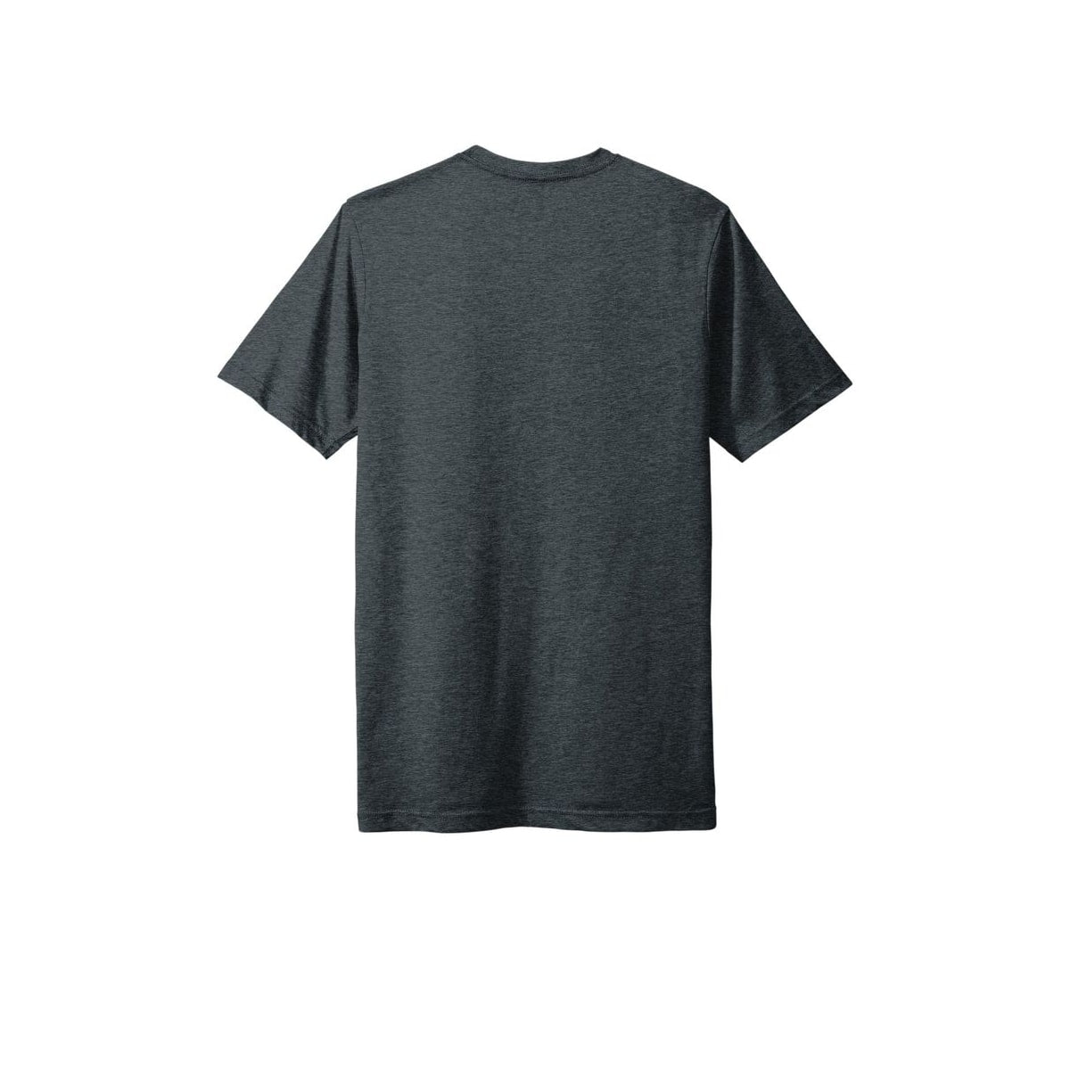 Next Level Apparel Adult Poly/Cotton Tee — Antique Denim (Back)