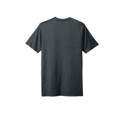 Next Level Apparel Adult Poly/Cotton Tee — Antique Denim (Back)