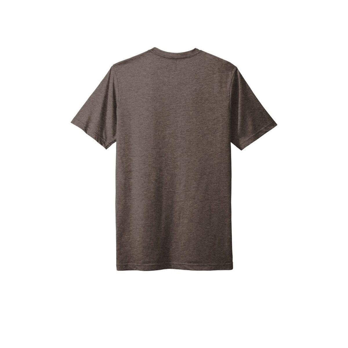 Next Level Apparel Adult Poly/Cotton Tee — Espresso (Back)