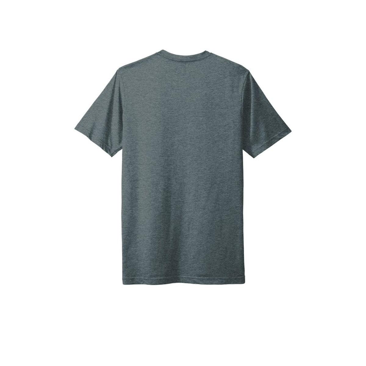 Next Level Apparel Adult Poly/Cotton Tee — Indigo (Back)