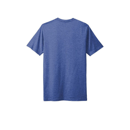 Next Level Apparel Adult Poly/Cotton Tee — Royal (Back)