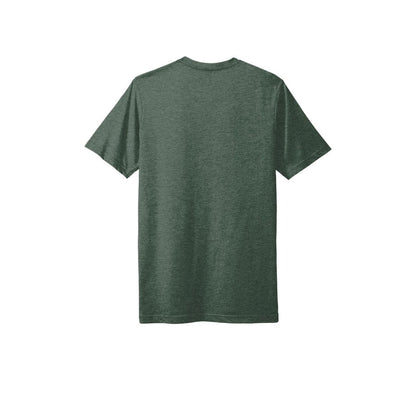 Next Level Apparel Adult Poly/Cotton Tee — Royal Pine (Back)