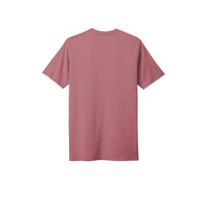 Next Level Apparel Adult Poly/Cotton Tee — Smoked Paprika (Back)