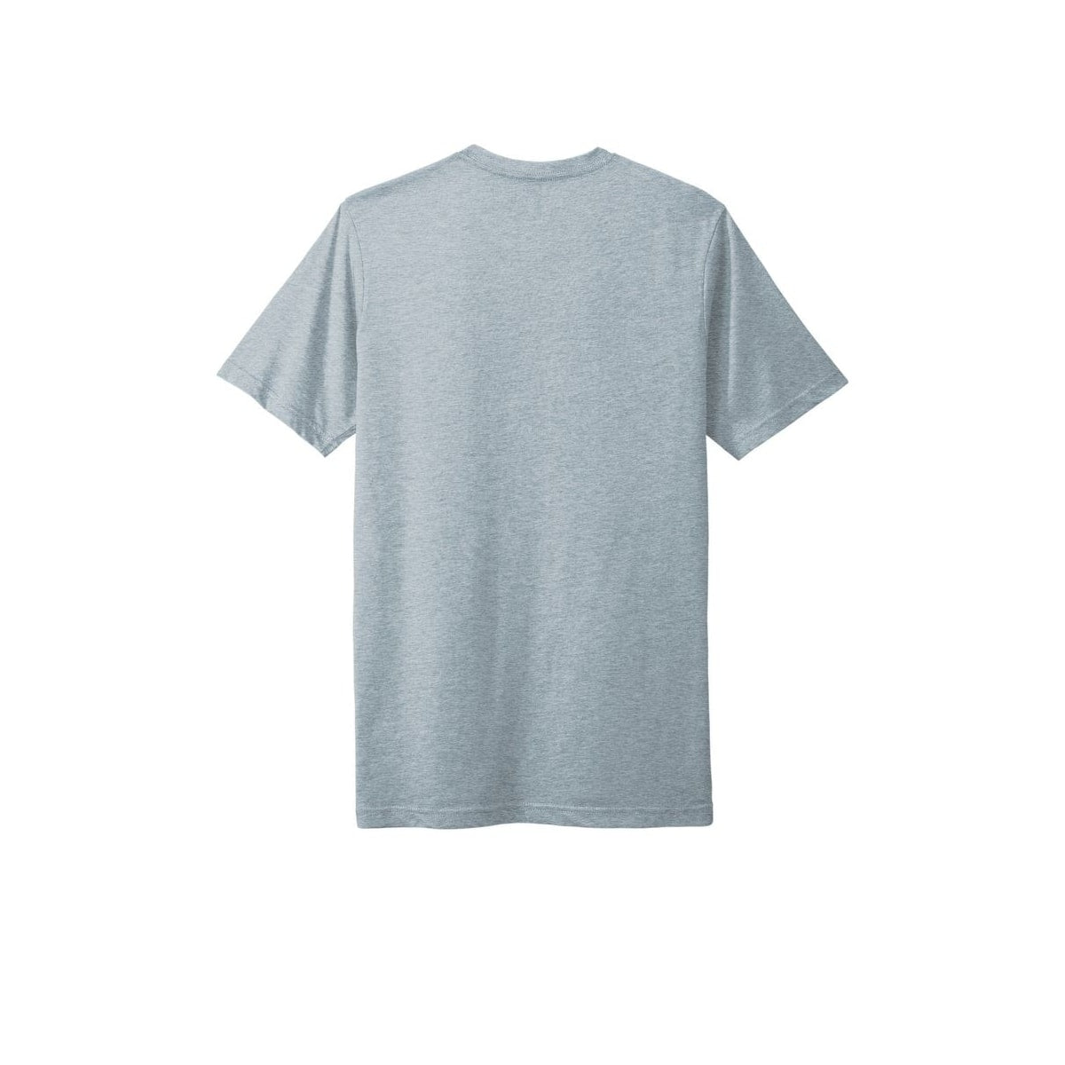 Next Level Apparel Adult Poly/Cotton Tee — Stonewash Denim (Back)