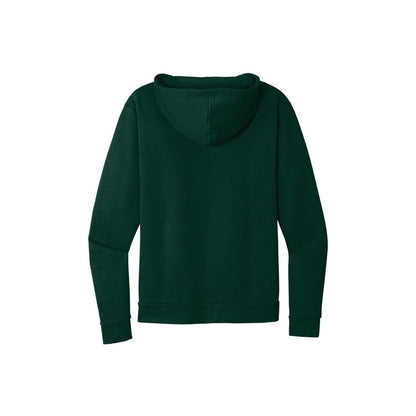 Next Level Apparel Adult Santa Barbara Zip Hoodie — Forest Green (Back)