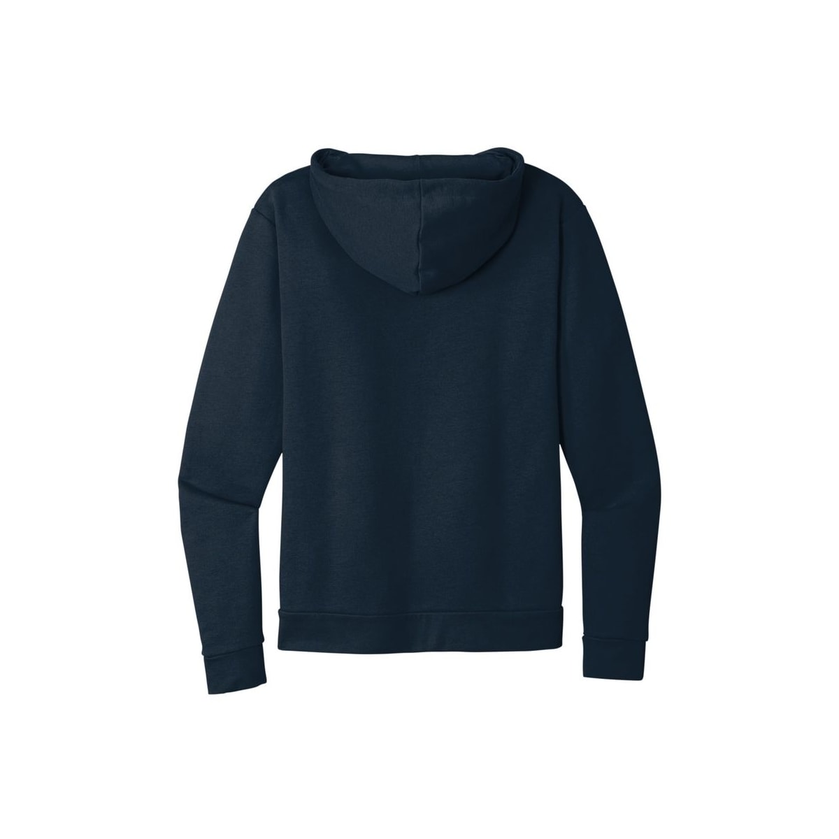 Next Level Apparel Adult Santa Barbara Zip Hoodie — Midnight Navy (Back)