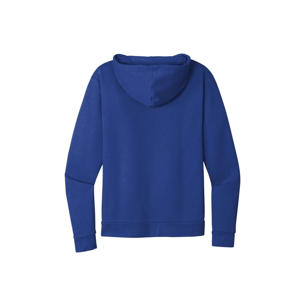 Next Level Apparel Adult Santa Barbara Zip Hoodie — Royal (Back)