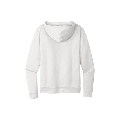Next Level Apparel Adult Santa Barbara Zip Hoodie — White (Back)