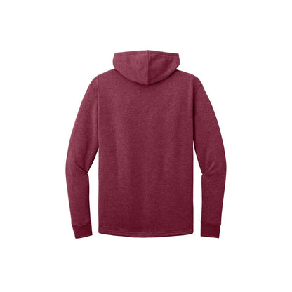 Next Level Apparel Adult Malibu Pullover Hoodie — Heather Cardinal (Back)