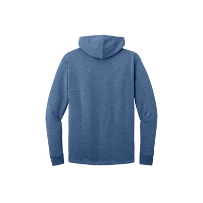 Next Level Apparel Adult Malibu Pullover Hoodie — Heather Bay Blue (Back)