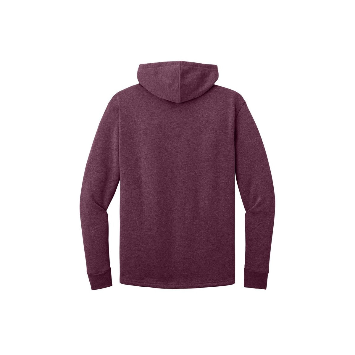 Next Level Apparel Adult Malibu Pullover Hoodie — Heather Maroon (Back)