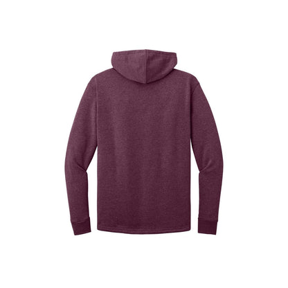 Next Level Apparel Adult Malibu Pullover Hoodie — Heather Maroon (Back)