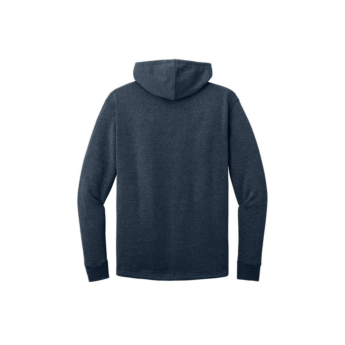 Next Level Apparel Adult Malibu Pullover Hoodie — Heather Midnight Navy (Back)
