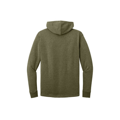 Next Level Apparel Adult Malibu Pullover Hoodie — Heather Military Green (Back)