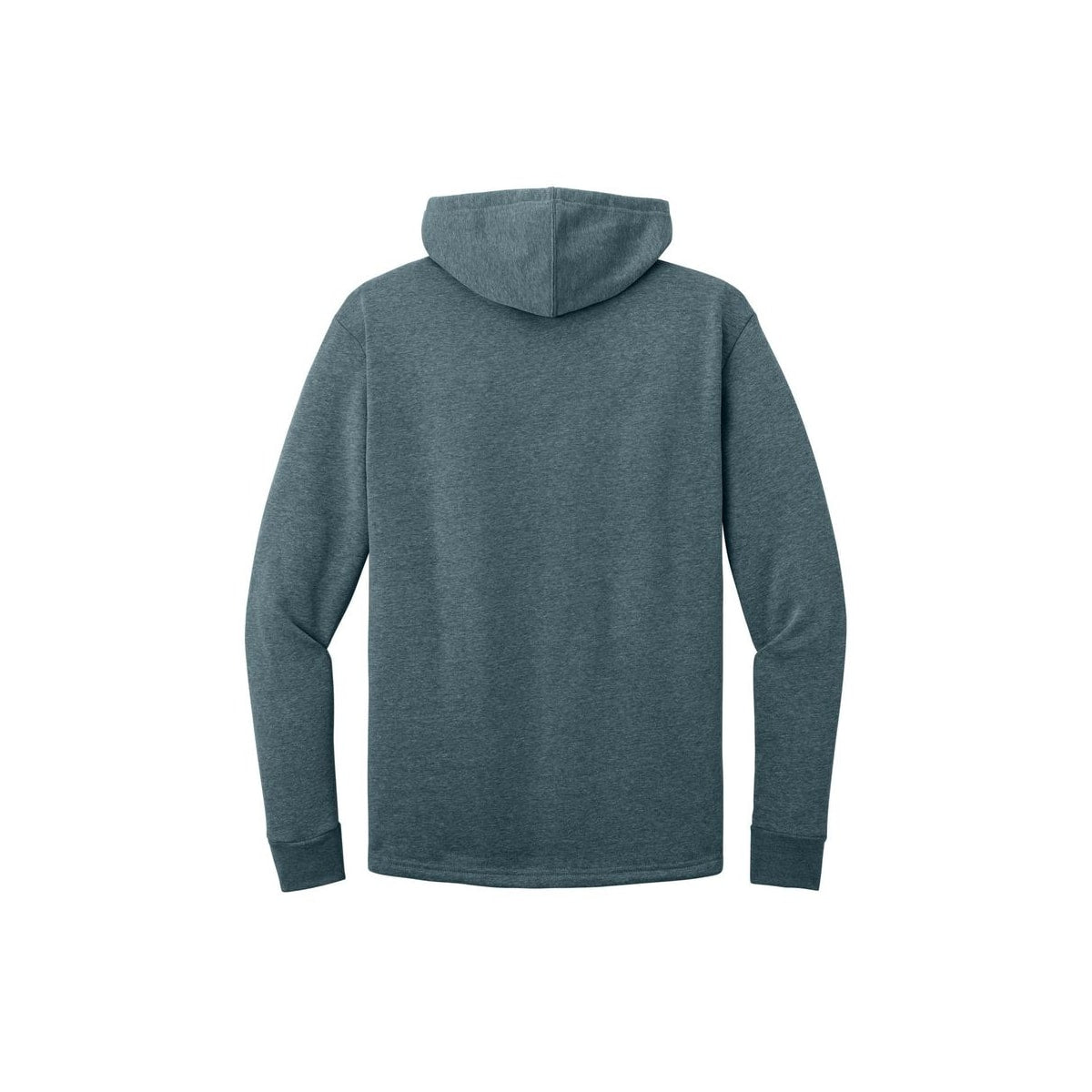 Next Level Apparel Adult Malibu Pullover Hoodie — Heather Slate Blue (Back)