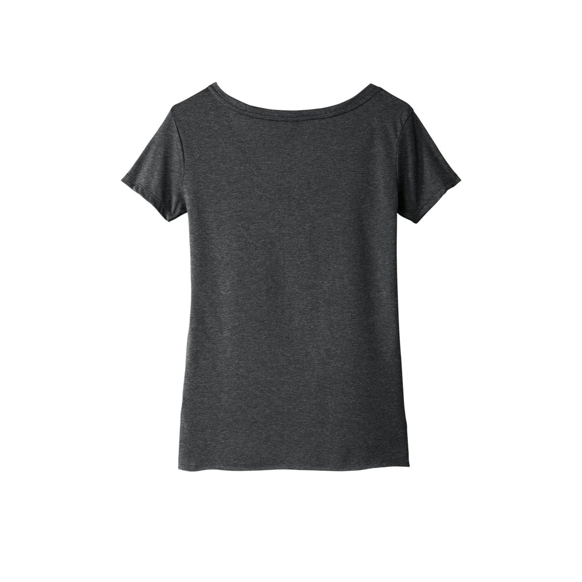 Next Level Apparel Women's Festival Scoop Neck Tee — Charcoal (Back)