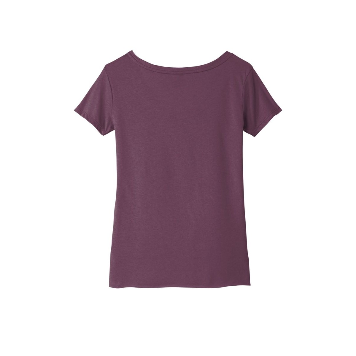 Next Level Apparel Women's Festival Scoop Neck Tee — Shiraz (Back)
