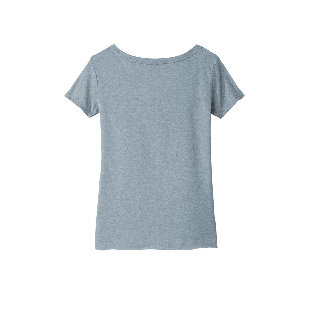 Next Level Apparel Women's Festival Scoop Neck Tee — Stonewash Denim (Back)